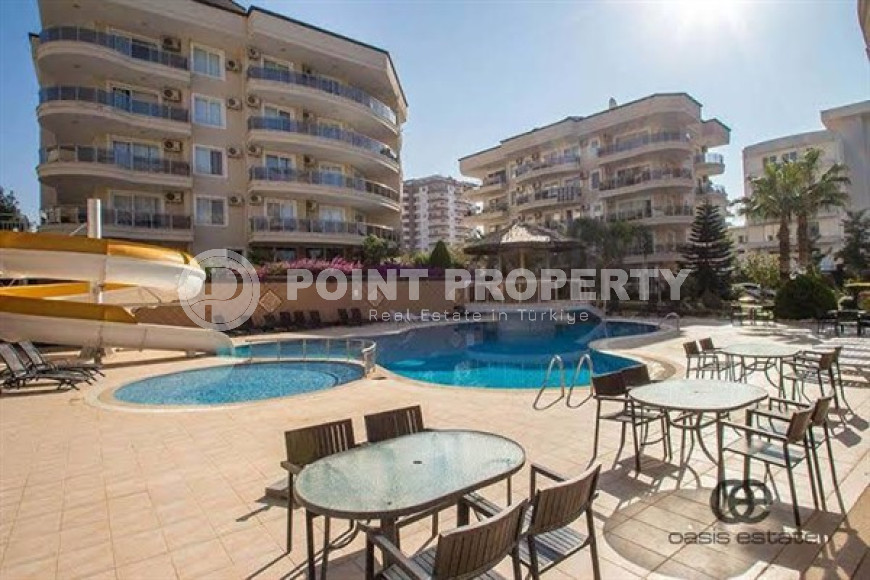 Two bedroom apartment, 125 m², in a complex with infrastructure and 550 m from the sea in Oba, Alanya-id-2458-photo-20