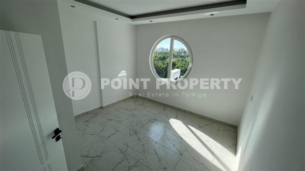 Three-room apartment with two bedrooms, 100 m², in a new complex with infrastructure in the Upper Oba area, Alanya-id-2459-photo-3