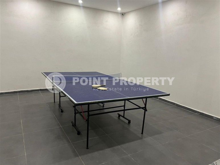 Двухуровневые апартаменты 3+1 в Махмутларе с видом на море и горы, 450 метров к морю-id-1210-фото-50