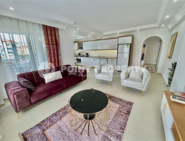 Двухкомнатные апартаменты с просторной планировкой в районе Оба, Алания-id-2345-фото-3