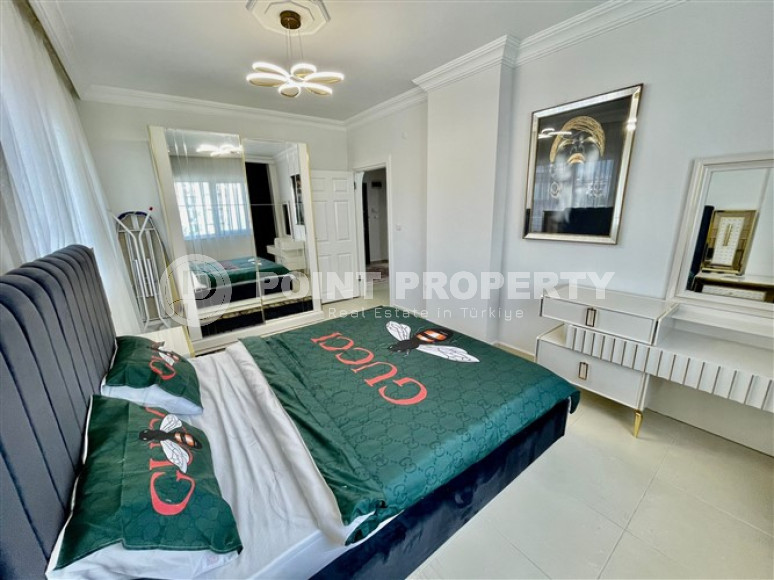 Двухкомнатные апартаменты с просторной планировкой в районе Оба, Алания-id-2345-фото-9