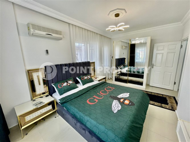 Двухкомнатные апартаменты с просторной планировкой в районе Оба, Алания-id-2345-фото-10