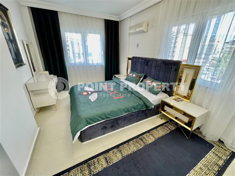 Двухкомнатные апартаменты с просторной планировкой в районе Оба, Алания-id-2345-фото-11