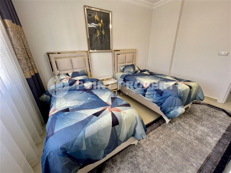 Двухкомнатные апартаменты с просторной планировкой в районе Оба, Алания-id-2345-фото-14