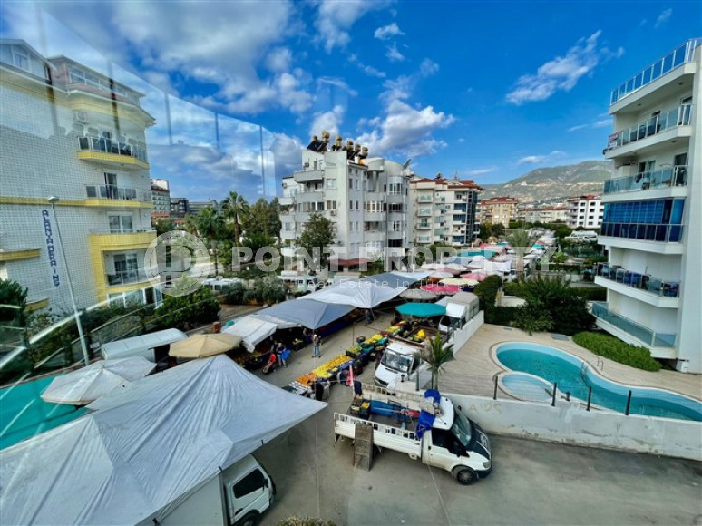 Двухкомнатные апартаменты с просторной планировкой в районе Оба, Алания-id-2345-фото-20