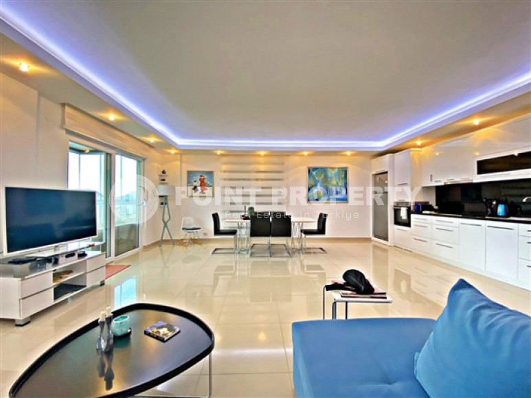 Furnished penthouse 4+1, 220 m², in a premium complex in Oba, Alanya, 700 meters from the sea-id-2463-photo-6