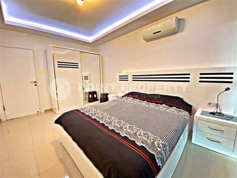 Furnished penthouse 4+1, 220 m², in a premium complex in Oba, Alanya, 700 meters from the sea-id-2463-photo-11