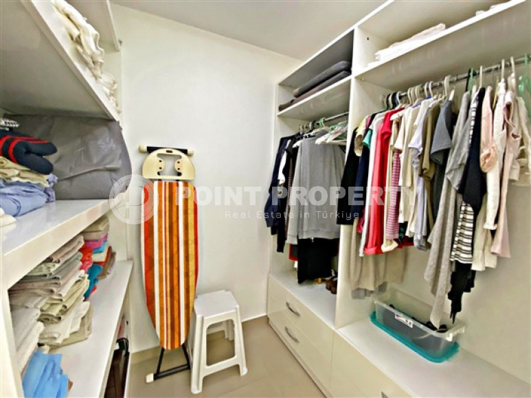 Furnished penthouse 4+1, 220 m², in a premium complex in Oba, Alanya, 700 meters from the sea-id-2463-photo-21