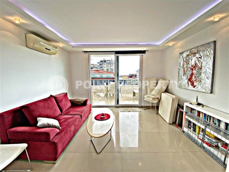 Furnished penthouse 4+1, 220 m², in a premium complex in Oba, Alanya, 700 meters from the sea-id-2463-photo-29