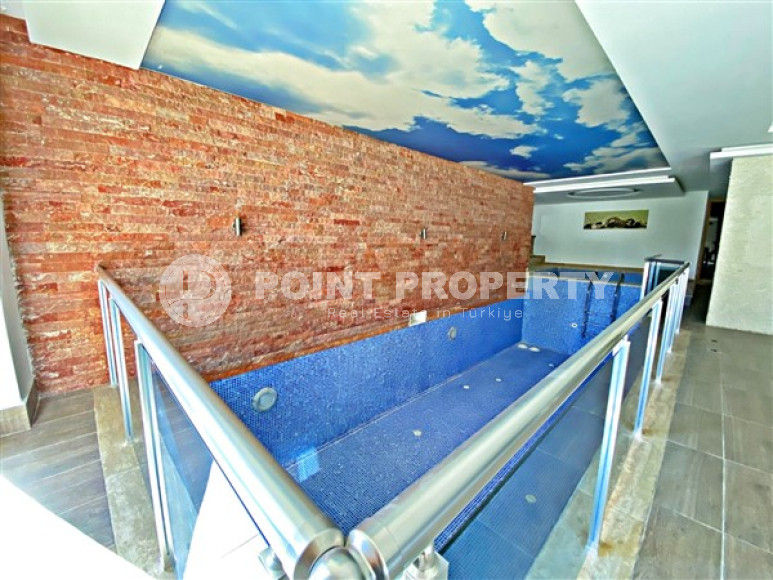 Furnished penthouse 4+1, 220 m², in a premium complex in Oba, Alanya, 700 meters from the sea-id-2463-photo-32