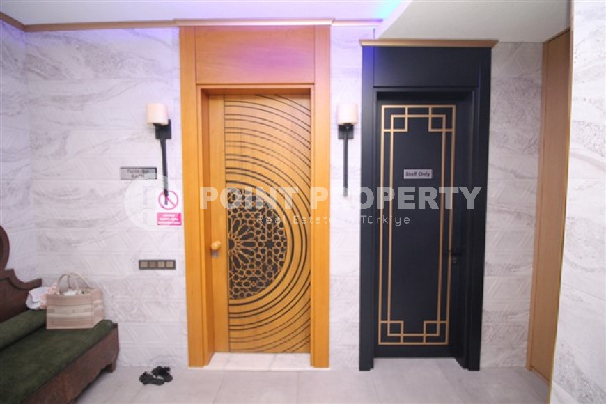 Квартира 2+1, 110м², в новой фешенебельной резиденции в 250 метрах от моря в Махмутларе, Алания-id-2466-фото-33