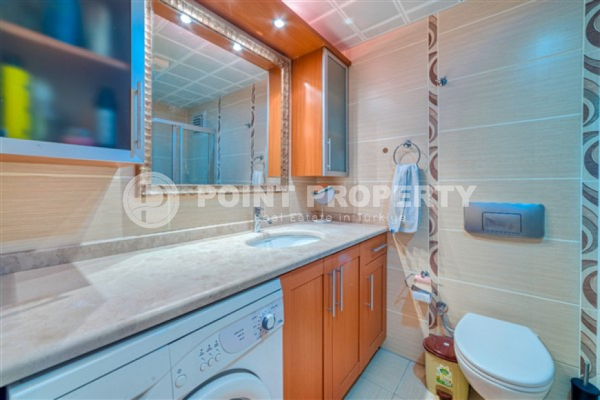 Готовый к проживанию, пентхаус с четырьмя спальнями, 240м², в 600м от моря в районе Оба, Алания-id-2467-фото-13