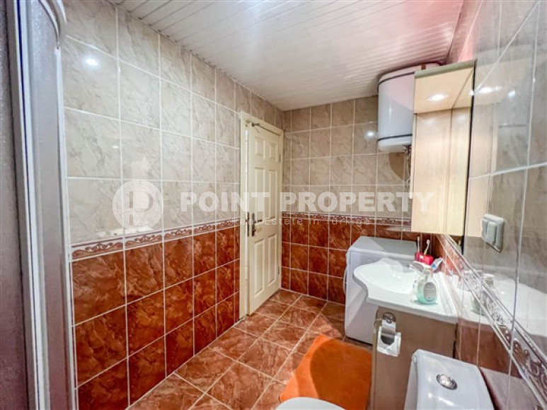 Cozy apartment 2+1, 100m², in a complex with a swimming pool, ready to move in, in the Oba area, Alanya-id-2469-photo-12