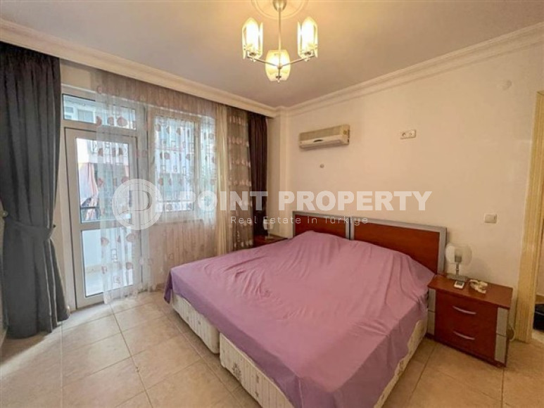 Cozy apartment 2+1, 100m², in a complex with a swimming pool, ready to move in, in the Oba area, Alanya-id-2469-photo-13