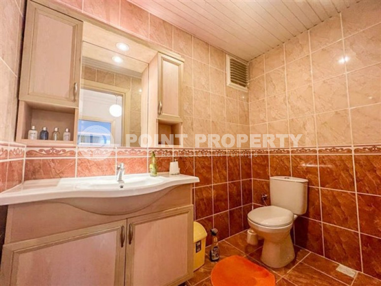 Cozy apartment 2+1, 100m², in a complex with a swimming pool, ready to move in, in the Oba area, Alanya-id-2469-photo-16