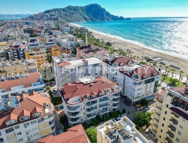 Furnished two-bedroom apartment, 140m², in the center of Alanya, on the first coastline-id-2470-photo-2