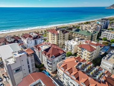 Furnished two-bedroom apartment, 140m², in the center of Alanya, on the first coastline-id-2470-photo-3