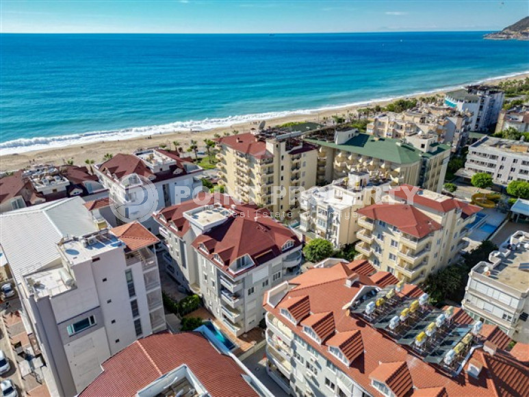 Furnished two-bedroom apartment, 140m², in the center of Alanya, on the first coastline-id-2470-photo-3