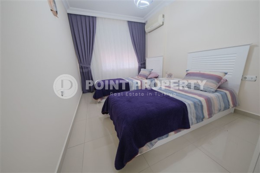 Furnished two-bedroom apartment, 140m², in the center of Alanya, on the first coastline-id-2470-photo-27