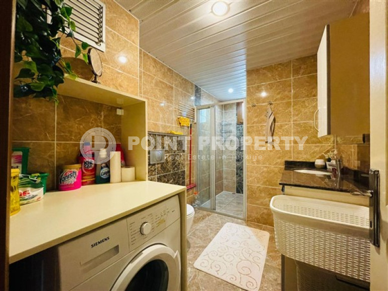 Просторный меблированный дуплекс-пентхаус, 230м², с пятью спальнями в 800м от моря в районе Оба.-id-2471-фото-13