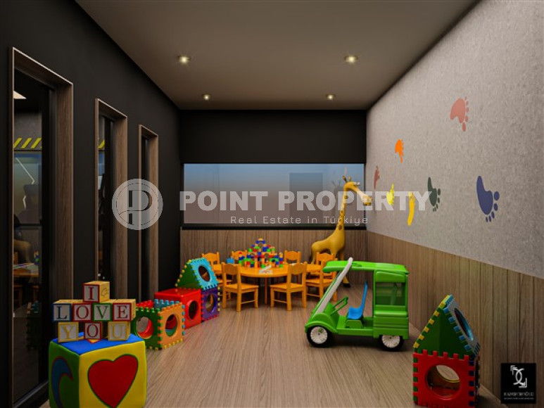 Старт продаж: квартиры 65-172м², в уютном комплексе премиум класса в районе Авсаллар, в 950м от моря.-id-2474-фото-9