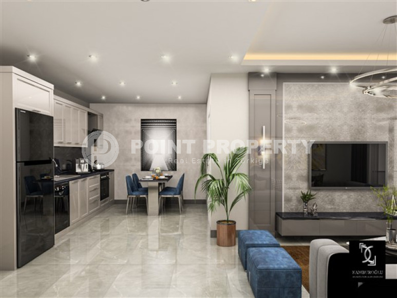 Старт продаж: квартиры 65-172м², в уютном комплексе премиум класса в районе Авсаллар, в 950м от моря.-id-2474-фото-24