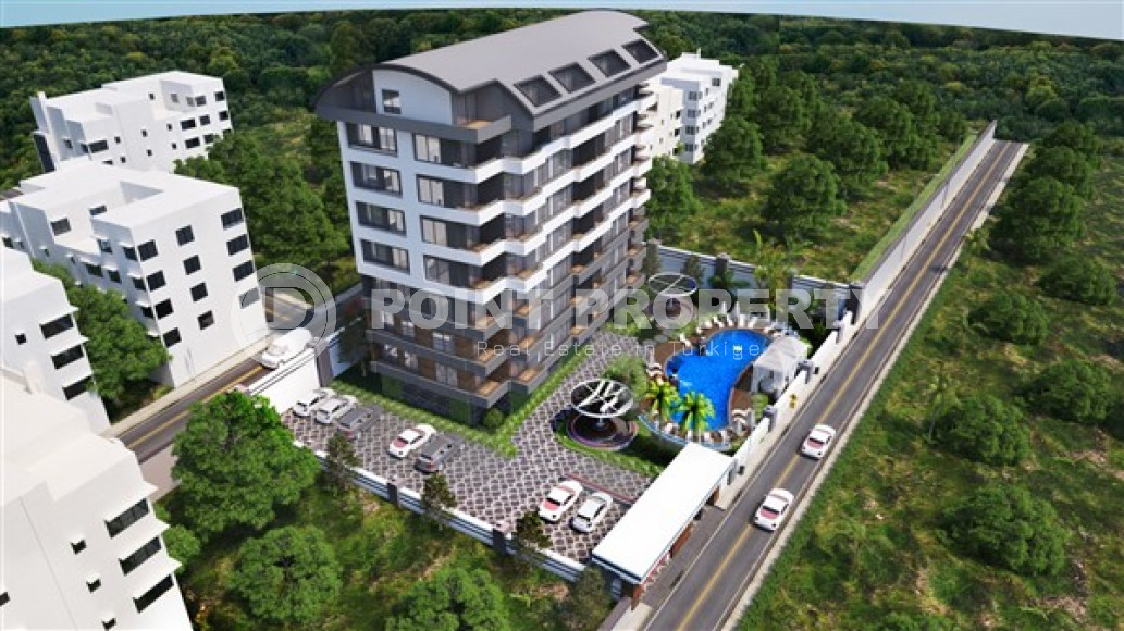 Three-room duplex apartment, 135m², in a comfortable complex in Avsallar, Alanya-id-2477-photo-2