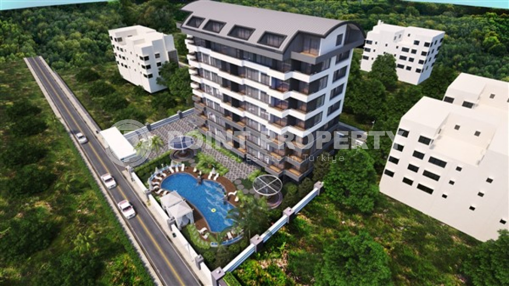 Three-room duplex apartment, 135m², in a comfortable complex in Avsallar, Alanya-id-2477-photo-4