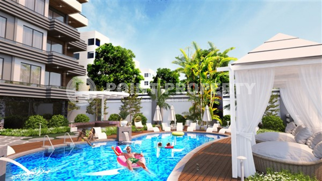 Three-room duplex apartment, 135m², in a comfortable complex in Avsallar, Alanya-id-2477-photo-9