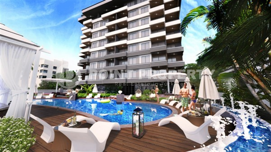 Three-room duplex apartment, 135m², in a comfortable complex in Avsallar, Alanya-id-2477-photo-10