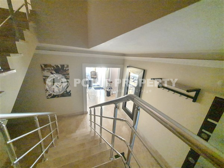 Меблированная квартира с четырьмя спальными комнатами, в живописном районе Джикдилли, Алания-id-2488-фото-10