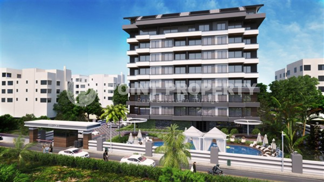 Трехкомнатная квартира, 95м², в комфортабельном комплексе в районе Алания – Авсаллар-id-2486-фото-4