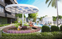 Трехкомнатная квартира, 95м², в комфортабельном комплексе в районе Алания – Авсаллар-id-2486-фото-8
