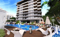 Трехкомнатная квартира, 95м², в комфортабельном комплексе в районе Алания – Авсаллар-id-2486-фото-10