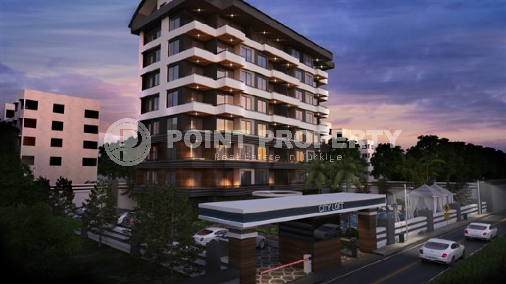 Трехкомнатная квартира, 95м², в комфортабельном комплексе в районе Алания – Авсаллар-id-2486-фото-11