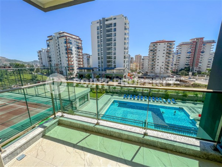 Уютная трехкомнатная квартира, 78м², в комплексе премиум класса в 750м от моря в районе Махмутлар-id-2487-фото-11