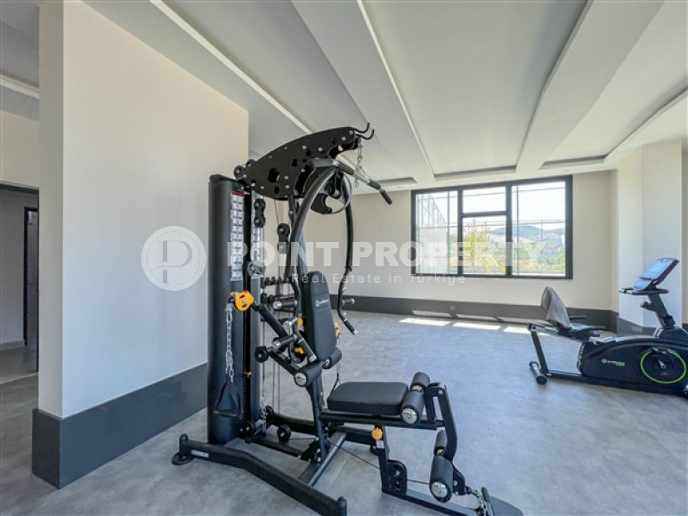 Уютная трехкомнатная квартира, 78м², в комплексе премиум класса в 750м от моря в районе Махмутлар-id-2487-фото-18