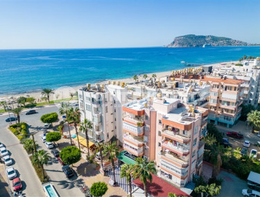 Ready to move in, three-room apartment, 100m², in an urban building in Oba, Alanya-id-2490-photo-1
