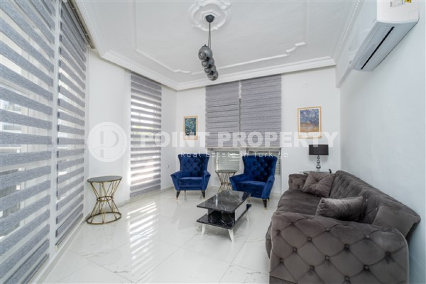 Ready to move in, three-room apartment, 100m², in an urban building in Oba, Alanya-id-2490-photo-5