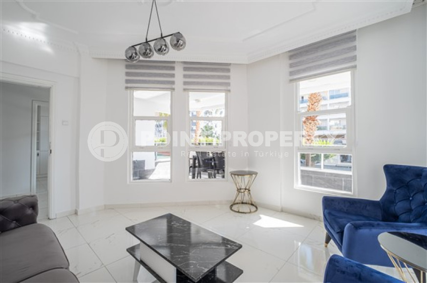 Ready to move in, three-room apartment, 100m², in an urban building in Oba, Alanya-id-2490-photo-7
