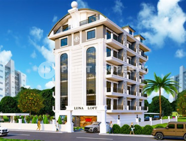 Two-room and three-room apartments, 57-112 m², at the initial stage of construction in the Oba area-id-2491-photo-1