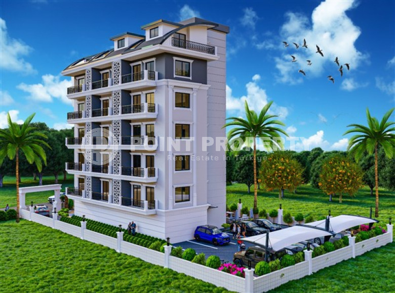 Two-room and three-room apartments, 57-112 m², at the initial stage of construction in the Oba area-id-2491-photo-3