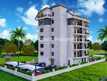 Two-room and three-room apartments, 57-112 m², at the initial stage of construction in the Oba area-id-2491-photo-4