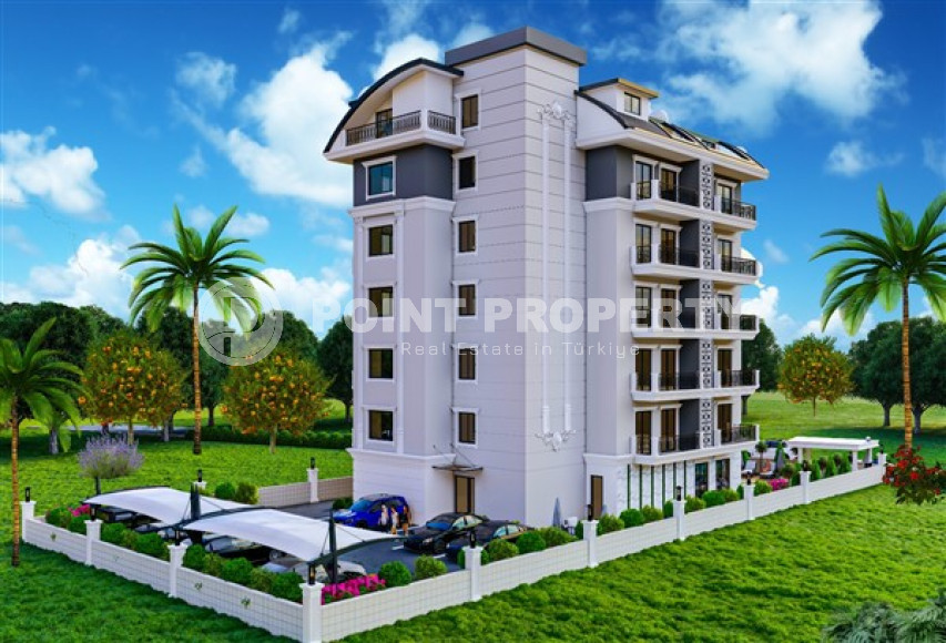 Two-room and three-room apartments, 57-112 m², at the initial stage of construction in the Oba area-id-2491-photo-4