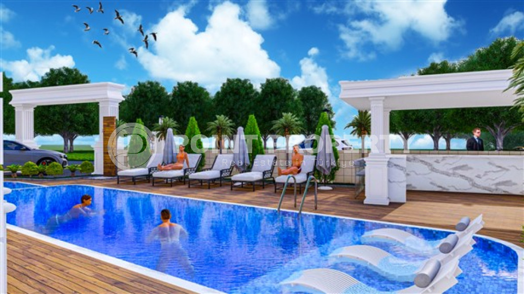 Two-room and three-room apartments, 57-112 m², at the initial stage of construction in the Oba area-id-2491-photo-8