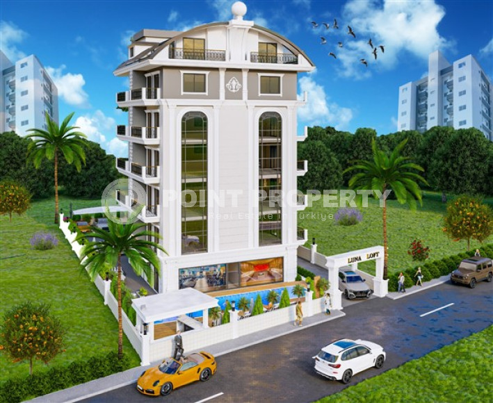 Two-room and three-room apartments, 57-112 m², at the initial stage of construction in the Oba area-id-2491-photo-9