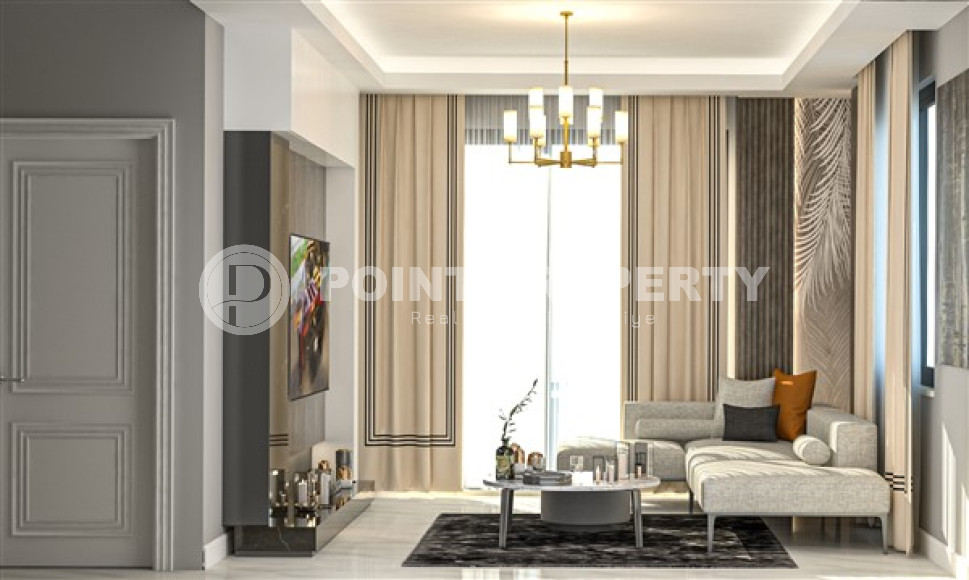 Two-room and three-room apartments, 57-112 m², at the initial stage of construction in the Oba area-id-2491-photo-12