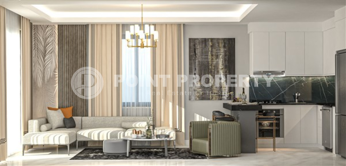 Two-room and three-room apartments, 57-112 m², at the initial stage of construction in the Oba area-id-2491-photo-13