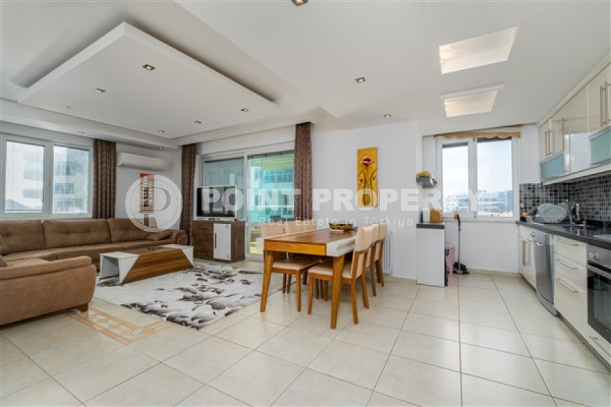 Видовая трехкомнатная квартира, 120м², в центре района Тосмур, Алания, в комплексе с инфраструктурой-id-2492-фото-3