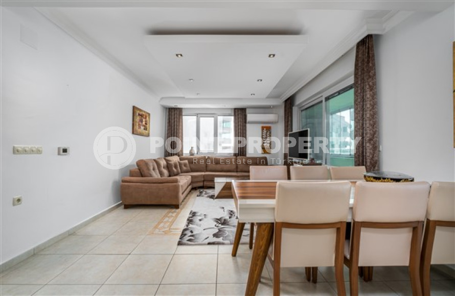 Видовая трехкомнатная квартира, 120м², в центре района Тосмур, Алания, в комплексе с инфраструктурой-id-2492-фото-5